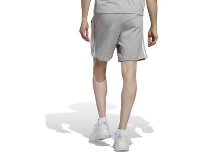 ADIDAS Herren Shorts Essentials French Terry 3-Streifen Grau