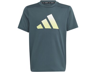 ADIDAS Kinder Shirt Train Icons AEROREADY Logo Grau