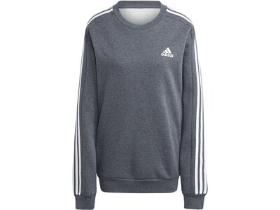 ADIDAS Herren Sweatshirt Essentials 3-Streifen Grau