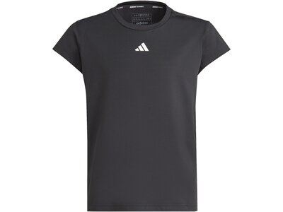 ADIDAS Kinder Shirt AEROREADY 3-Streifen Grau