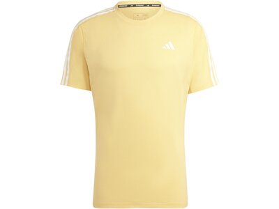 ADIDAS Herren T-Shirt Own the Run 3-Streifen Orange