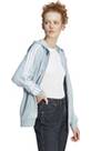 Vorschau: ADIDAS Damen Kapuzensweat Essentials 3-Streifen French Terry Oversized