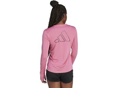 ADIDAS Damen T-Shirt Run Icons Running Pink