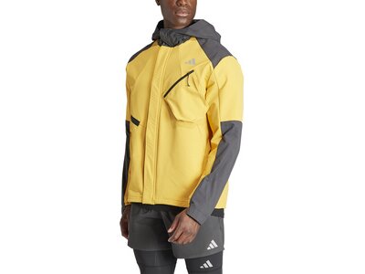 ADIDAS Herren Jacke Ultimate Running Conquer the Elements COLD.RDY Gelb