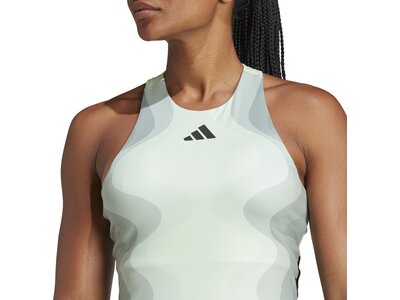 ADIDAS Damen Shirt Tennis HEAT.RDY Pro Y-Tanktop Grau