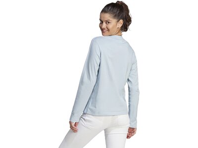 ADIDAS Damen Shirt Essentials 3-Streifen Silber