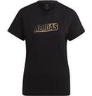 Vorschau: ADIDAS Damen Hemd Brand Love Graphic