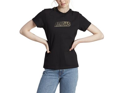 ADIDAS Damen Hemd Brand Love Graphic Schwarz