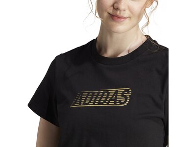ADIDAS Damen Hemd Brand Love Graphic Schwarz