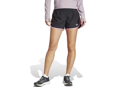ADIDAS Damen Shorts Marathon 20 Running (Länge 4 Zoll) Schwarz