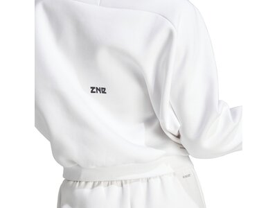 ADIDAS Damen Kapuzensweat adidas Z.N.E. Zip (normal & lang) Weiß