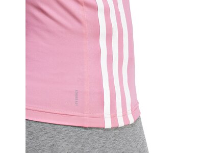 ADIDAS Damen Shirt AEROREADY Train Essentials Regular 3-Streifen Pink