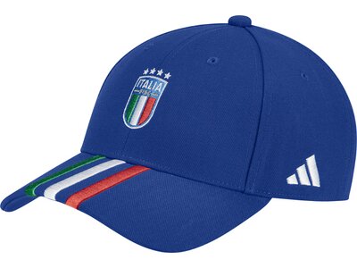 ADIDAS Damen Mütze Italien Fußballkappe Blau