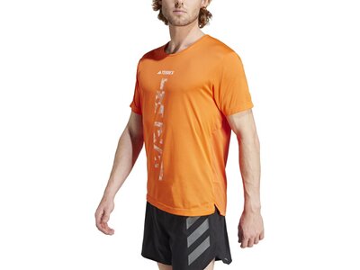 ADIDAS Herren T-Shirt TERREX Agravic Trail Running Orange