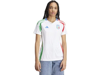 ADIDAS Damen Trikot Italien 24 Auswärts Weiß