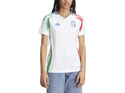 ADIDAS Damen Trikot Italien 24 Auswärts Weiß