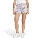 Vorschau: ADIDAS Damen Shorts Pacer Essentials AOP Flower Tie-Dye Knit