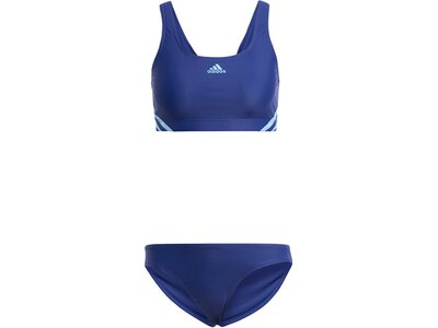 ADIDAS Damen Bikini 3-Streifen Blau