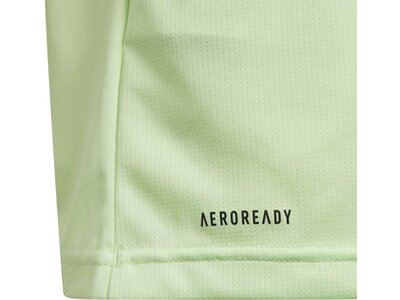 ADIDAS Kinder Shirt Train Essentials AEROREADY 3-Streifen Regular-Fit Grau