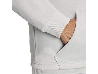ADIDAS Herren Sweatshirt Future Icons 3-Streifen Half-Zip Grau