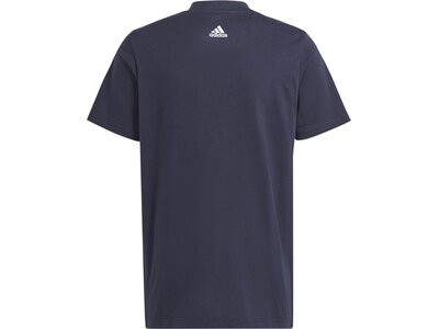 ADIDAS Kinder Shirt Essentials Two-Color Big Logo Cotton Grau