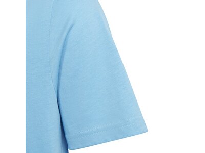ADIDAS Kinder Shirt Essentials Two-Color Big Logo Cotton Blau