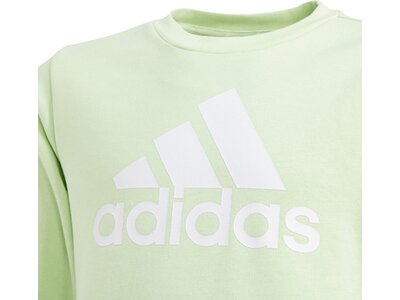 ADIDAS Kinder Sweatshirt Essentials Big Logo Cotton Grau
