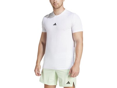 ADIDAS Herren Shirt Designed for Training Workout Weiß