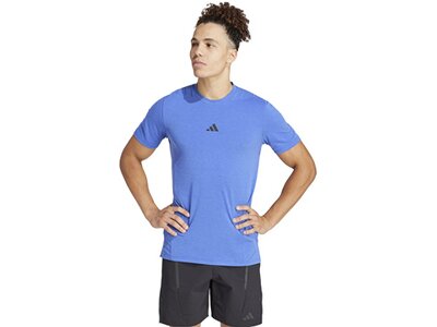 ADIDAS Herren Shirt Designed for Training Workout Lila