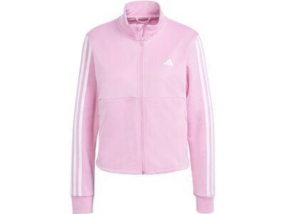 ADIDAS Damen Jacke AEROREADY Train Essentials 3-Streifen Pink