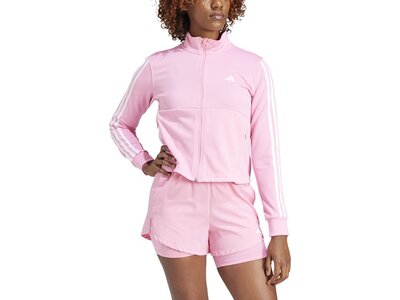 ADIDAS Damen Jacke AEROREADY Train Essentials 3-Streifen Pink