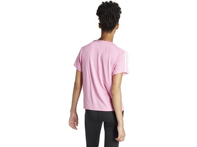 ADIDAS Damen Shirt AEROREADY Train Essentials 3-Streifen Pink
