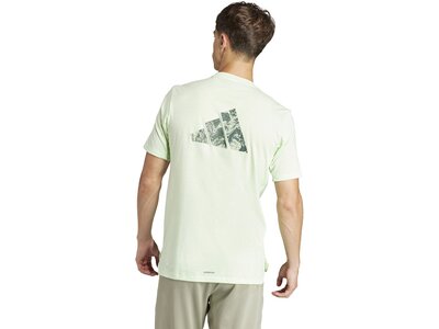 ADIDAS Herren Shirt Workout Logo Grau