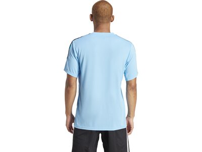 ADIDAS Herren Shirt Train Essentials 3-Streifen Training Blau