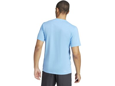 ADIDAS Herren Shirt Train Essentials Feelready Logo Training Blau