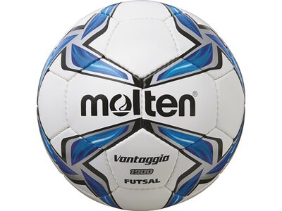 MOLTEN Indoor-Fußball F9V1900 Weiß