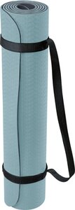 Deuser Yoga-Matte TPE mint/grau 025 -