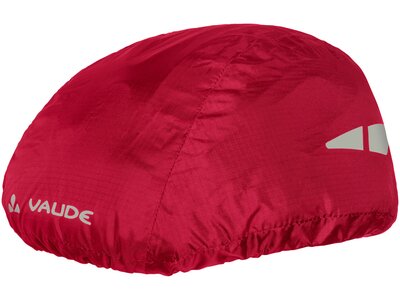 VAUDE Helm Regenschutz Rot