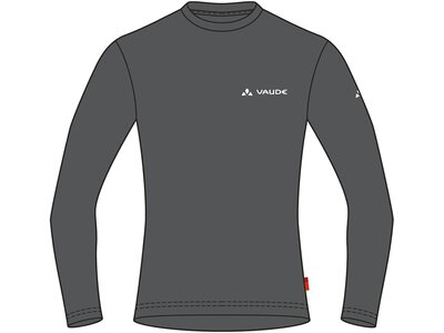 VAUDE Herren Brand LS Shirt Schwarz