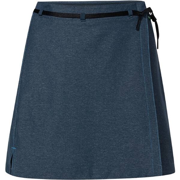 Damen Shorts VAUDE Damen Fahrradrock Tremalzo Skirt II › Blau  - Onlineshop Intersport
