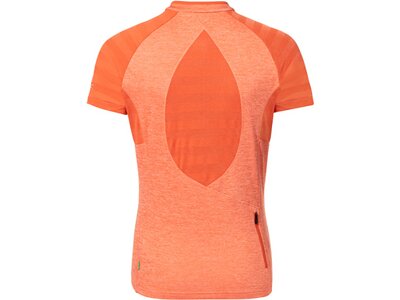 Damen Shirt VAUDE Damen Radsportshirt Tamaro Kurzarm Orange