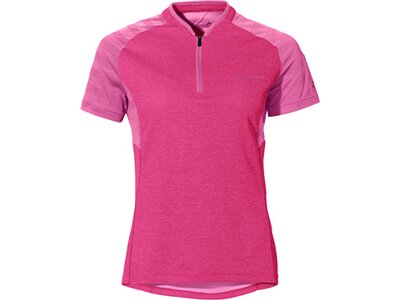 Damen Shirt VAUDE Damen Radsportshirt Tamaro Kurzarm Pink