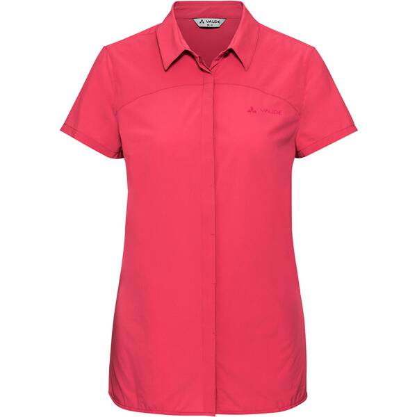VAUDE Damen Hemd Bluse Skomer Shirt II › Rot  - Onlineshop Intersport