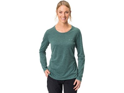 Damen Shirt Wo Essential LS T-Shirt Grün