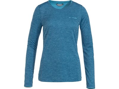 Damen Shirt Wo Essential LS T-Shirt Blau