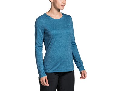 Damen Shirt Wo Essential LS T-Shirt Blau