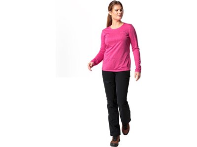 Damen Shirt Wo Essential LS T-Shirt Pink