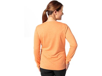 Damen Shirt Wo Essential LS T-Shirt Orange