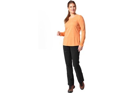 Damen Shirt Wo Essential LS T-Shirt Orange