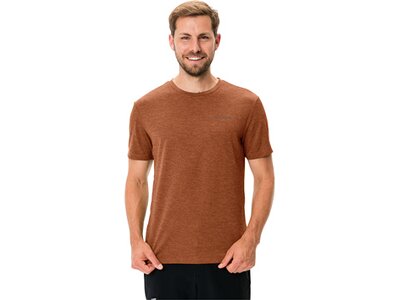 Herren Shirt Me Essential T-Shirt Braun